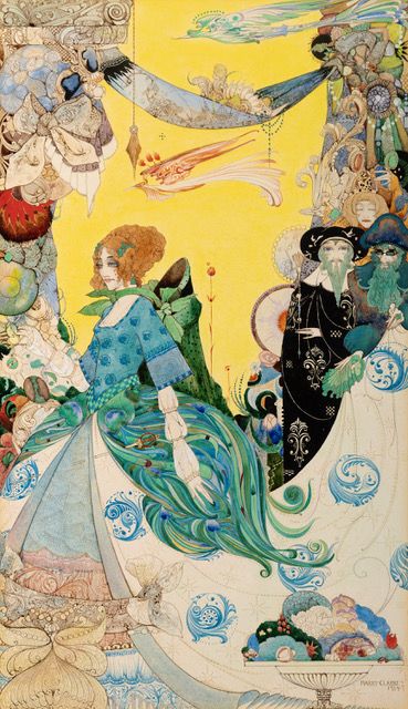 Harry Clarke's 'The Lady of the Decoration'